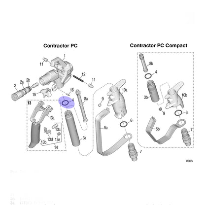 Graco Contractor PC- O-Ring Griff