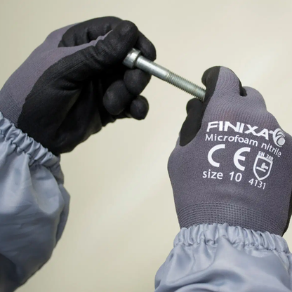 Finixa GLMB Microfoam Nitrilhandschuhe (12 Paar)