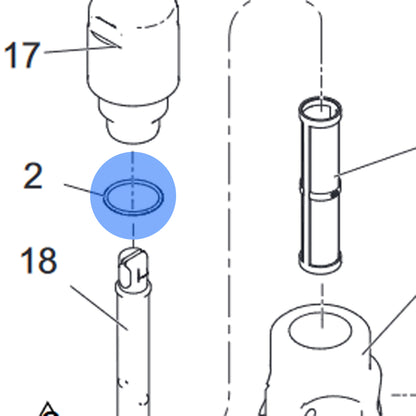 Graco Dichtung Hochdruckfilter für Classic und St Max II