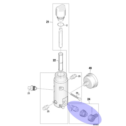 Graco Ablassventil 235014
