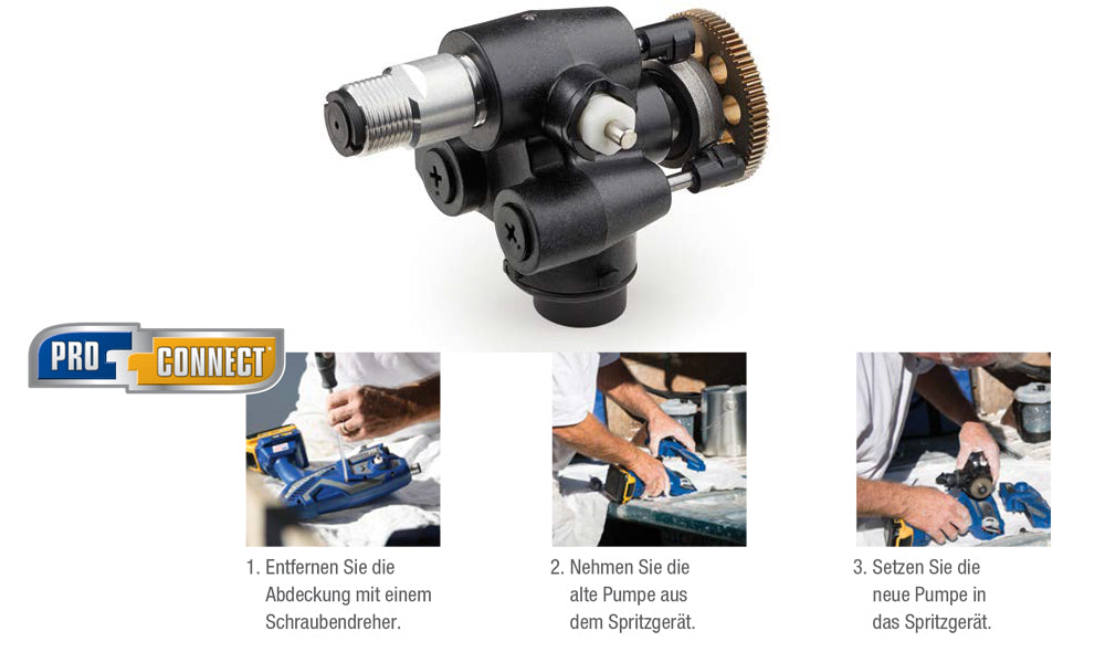 ProX Power-Kolbenpumpe mit ProXChange - Handheld