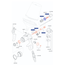 SATA CCS-Ringe, grün, blau, rot, schwarz und violett (VPE 5 Stück) 1188334