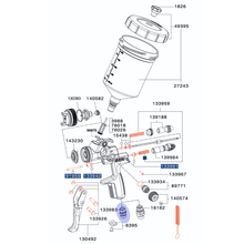 SATA Luftanschlussstück 1/4" (Außengewinde)  133983