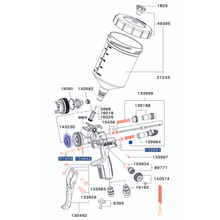 SATA Luftverteilerring (Verpackungseinheit 3 Stück)  143230