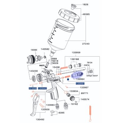 SATA Luftmikrometer 139964