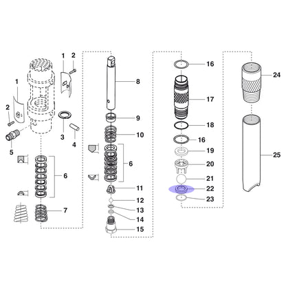 Sitz Einlassventil