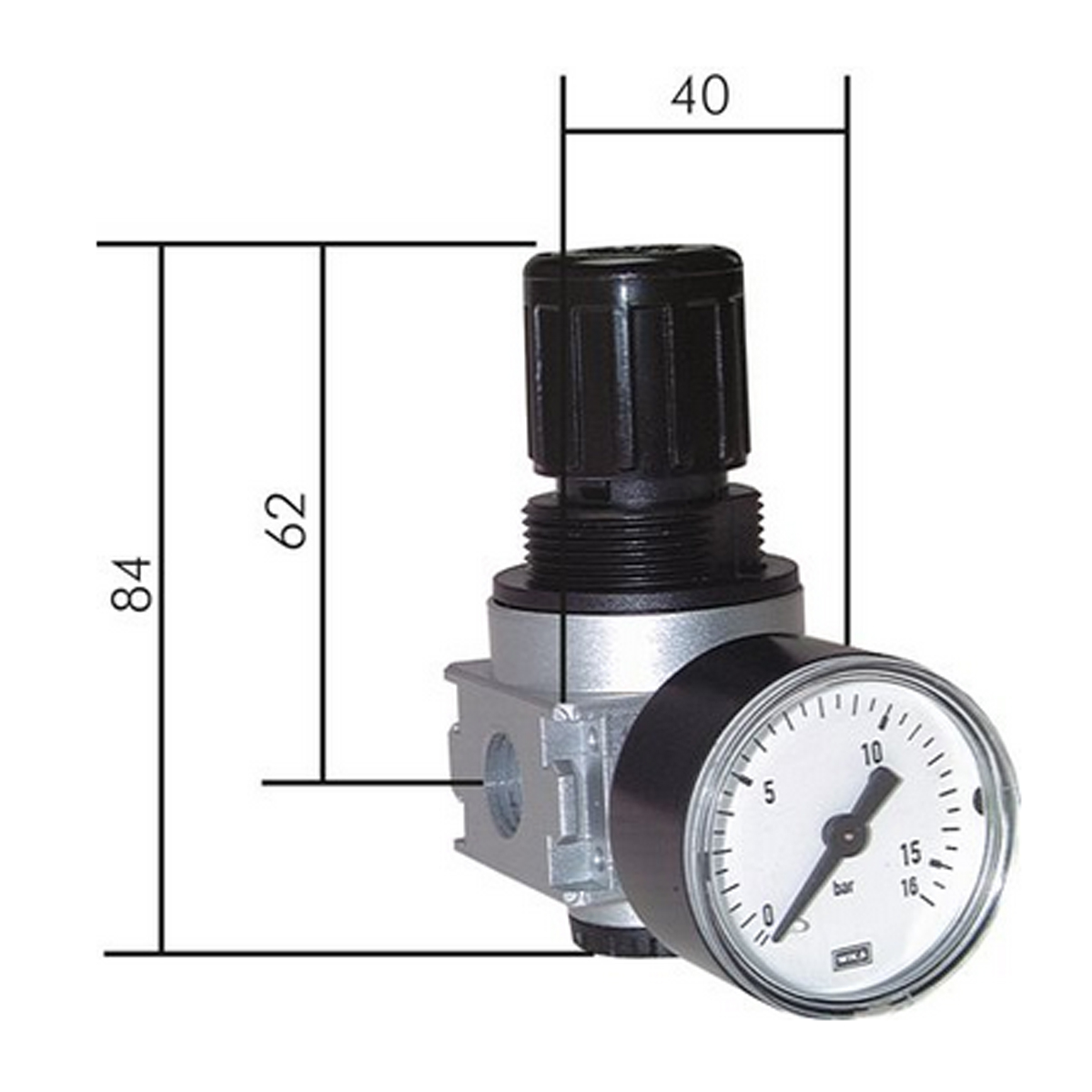 Druckregler 1/4" 1450 l/min