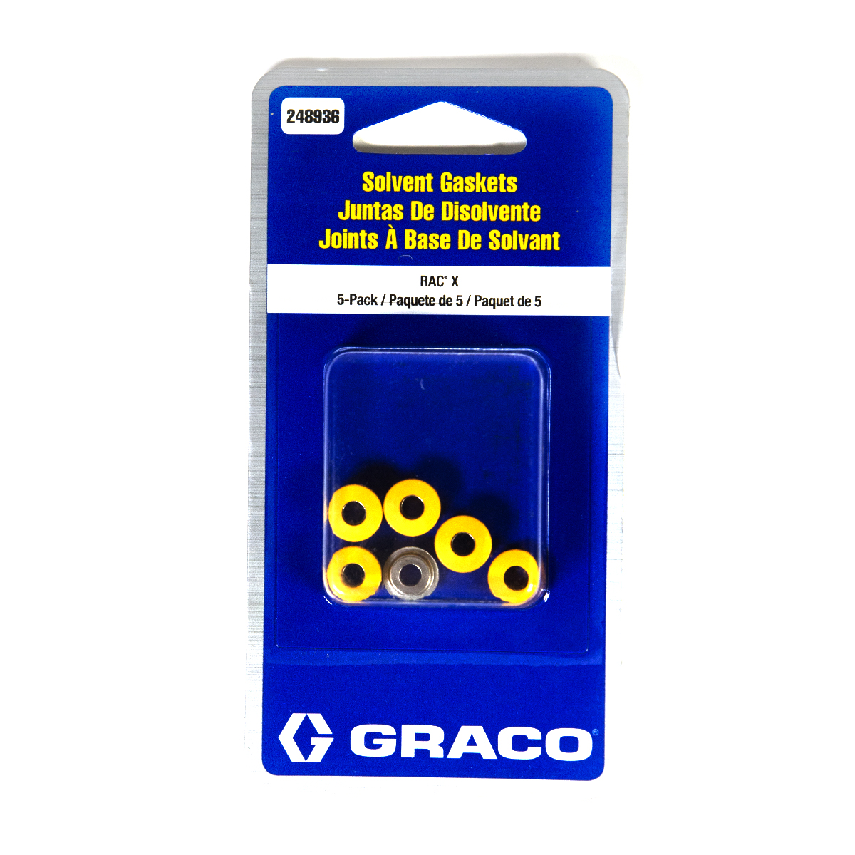 Graco  RacX Solvent Dichtungen (5 St.)